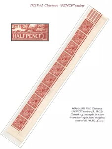 SG364aB1 1/2d IFSXgbv x 10BPENCFG[BMNH/~gB󏭁I