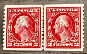 US #444 ~g VLHR ^Cv I C yA 2c Vg 1914B邢FB