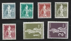 1949 �x�������An. 21/27 UPU 7 MNH/** �l-