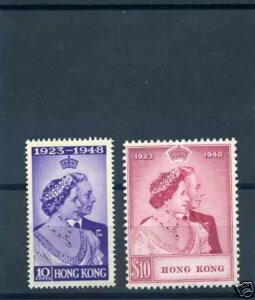 香港 Sc 178-9 (SG 171-2)**F-VF NH $1100