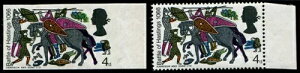 1966 Hastings 4d SG 710b �uIMPERF�v U/M�AR/H �V�[�g�̉��i�R�̕����͐���j
