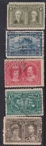 (F208-111) 1908�N�J�i�_ 5���Z�b�g 300���N�L�O 1/2�Z���g����7�Z���g (DK) (JC13)