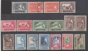 (F293-15) 1957�N�}���b�J�؎�17���Z�b�g QEII 1�Z���g����5�h�� (O) (JC13)
