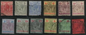 p\ SG34-38 1914-23 KGV Definitives p[cZbg ?1 FU CV?300