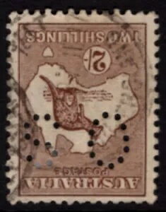 I[XgA [X 1915 3rd Wmk (]) 2/- uE OS SG ?49w VFU Cv ?850 [D6087]