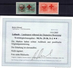 Cobn 29/30+31/32 OWA[ ** MNH |XgtbV BPP ؖ 620EUR (AA8256)