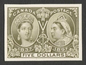 �J�i�_ 1897�N QV �W���r���[ 5�h�� �I���[�u�O���[���A�s���S�v���[�t�B800�����蔭�s�B
