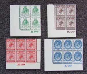 �C�M���X 205 ���� 208 MI4/MI6 208 L �o�[�W���� UPU MNH 1929