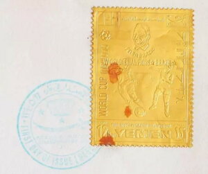 �C�G�������� 1970�N �T�b�J�[�G���[�A�\����VR�y�� �y�� �S�[���h�X�^���v/FDC�A�T�b�J�[