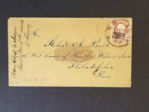 1851�N �j���[���[�N����t�B���f���t�B�A�i�y���V���o�j�A�B�j�X�R�b�g #10A �؎�L���J�o�[