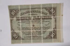 10 ZEHN MARK X^vV[g KASSENSCHEIN 1919 N 10  10  - tX^vV[g - ʂQ