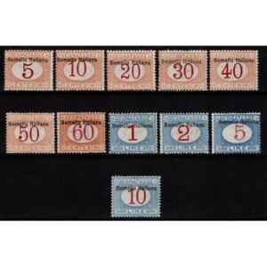 �A���n�\�}���A 1909�N �X�֐؎� 11�� V. N.12-0.8ozI MNH�ؖ���