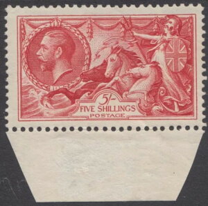 SG 451 5/- �u���C�g ���[�Y ���b�h N74 1934 �Ē��� �V�[�z�[�X ���� P.O �V�i U.M.
