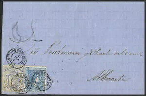 その他のセクション。税金。カバー164、Fis 1。1875。10セントおよび5セントのVe税