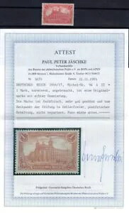 Dr-Germania 94AII Luxury ** MNH Mint Never Hinged BPP Certificate 650EUR (AA2478