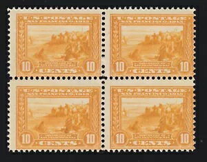 US 400 10�Z���g �p�i�}�E�p�V�t�B�b�N������ �u���b�N4�� VG-Fine OG NH SCV $1080+