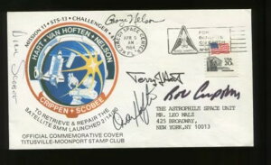 STS-13 �F����s�m�N���[�������� 1984�N4��6�� �ł��グ�J�o�[ LV5241