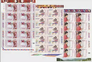 �x���N�J���o�b�n �A�����j�A MiNo 43-45 CEPT 2008 ���^�[�V�[�g MNH