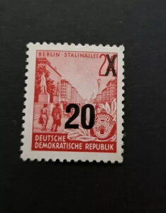 hCc DDR RRR 1954 J[}C 20pf on 24pf SG#E193 G[sX^v