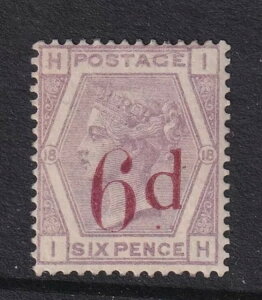 GB QV \ʈ SG162 6d on 6d CbN Lbg ?675 - Ɍy}EgꂽVi