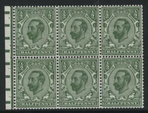 1912�N 1/2d �_�E�j�[�w�b�h �T�C�t�@�[ �A�b�v���C�g WMK M/Mint �u�b�N���b�g 6���g�BSG 335a
