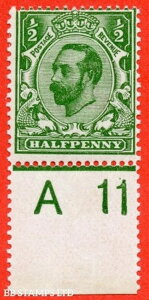 SG. 323. N1 (4). 1/2d . _C 1A. Ɍy}EgꂽVi c B35512