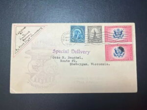 1936�N �A�����J LZ 129 �q���f���u���N �c�F�b�y�����q��X�փJ�o�[ FFC �j���[���[�N����E�B�X�R���V���B�V�F�{�C�K��