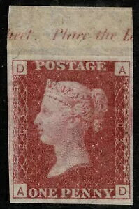 1864�N 1d Red Pl 203 AD 4m ������� �]���ɔ蕶 SG 43 �J�^���O ?425.00