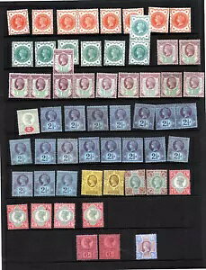 RNV SG 197 - 209 Wr[ rNgA 1887 1/2d -9d MNH CAT ?1582.00