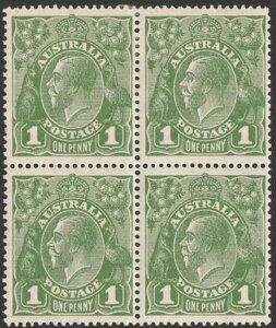 I[XgA 1924 KGV 1d VO wmk eڎubN ACSC 77BaaBؖ