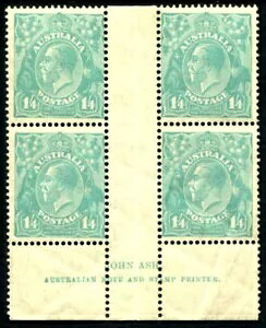 I[XgA - 1931N 1/4d ^[RCY CofA SG 131  MNH/MLH Cv $1500 [D5187]
