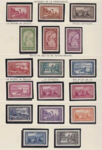 1933-1937 ���i�R N° 119/134 ** ���i�� �����R���v���[�g�Z�b�g ���i: MNH