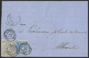 その他のセクション。税金。カバー164、Fis 1。1875。10セントおよび5セントのVe税