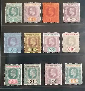 �C���A���n 1902 KE VII 1�Z���g����5�h�� SG 110 - 121 Sc 93 - 104 CA �Z�b�g 12 MLH