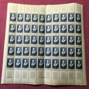 1955 t\ h }Gu x 50 tX؎V[g No. 1028 N**/MNH SHEET