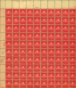 US #654/655 2Zg GW\̍ŏ̃vAtbgvXƃ[^[vX̃V[g MNH (BCV $480)