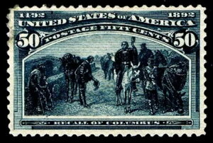 US.#240 .50Zg RrA 1893Ns - OGXXLH - VF - CV$500.00 (ESP#8136)