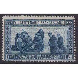 �C�^���A���� 1926�N ���t�����`�F�X�R 1.25���� �f���g 13? G.I MNH** �ؖ���