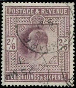 2/6d SG 315uDULL GREYISH-PURPLEv(F)AVFUAf ɑNȃCgu1912vX`[ CDS...