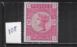 �C�M���X �X�R�b�g #108 (SG #180) 1884 5/ (�J�[�}�C�����[�Y-����)WMK 31 MLH