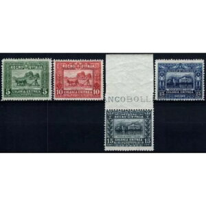 1910 �` 1914 �N�̐A���n�A�G���g���A�A�A�t���J�����ADent. 13 1/4 S.5 G.I MNH** Cert.