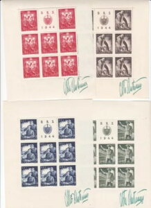 �N���A�`�A��񎟐��E���A�J��1944�N�V�[�g�A�A���g�j�[�j���M�T�C���A��ƁE�؎�f�U�C�i�[MNH
