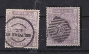 GB3054) CMX 1883-84 QV u[y[p[ 2/6d CbN SG 175Aȃswbh