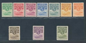 1933N oXgh - X^[EM{Y No. 1/10 - 10ނ̉l̃ZbgAMH/MNH**-