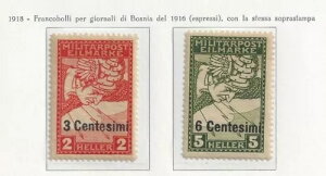 1918 NtEFlgBAI[XgÁAExpressiAno. 1/2 MNH** f炵