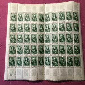 1955 H[o x 50 tX؎V[g No. 1029 N**/MNH SHEET