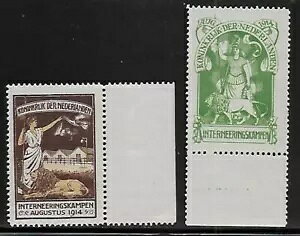 �I�����_ 1916 NVPH IN1-IN2 �C���^�[�l�����O�ʐ^�ؖ� MNH VF / CAT ���l 725 �h��