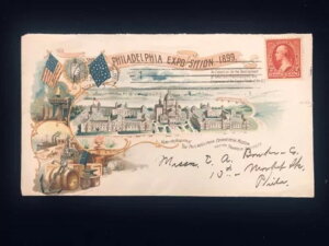PA PHILA 1900 CVR #279b �I�[���I�[�o�[�}���`�J���[�C���X�g PHILA EXPO�A��������