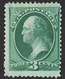 US Sc# 158e *MINT OG H* { "J" O 3c Vg} "1873N̊󏭕i CV$ 550.00
