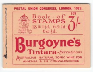 GB: 1929: BB25�A3/- ���q�APUC�؎�A�G�f�B�V����168���S�ŁA�X�֋ǔ��s